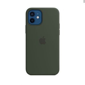 iPhone 12 Pro Max Silicone Case with MagSafe - Cyprus Green